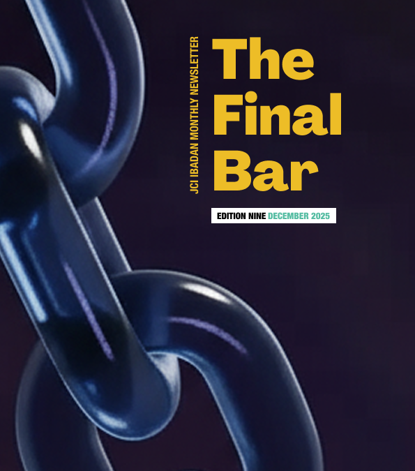 Monthly Newsletter Edition Nine: The Final Bar